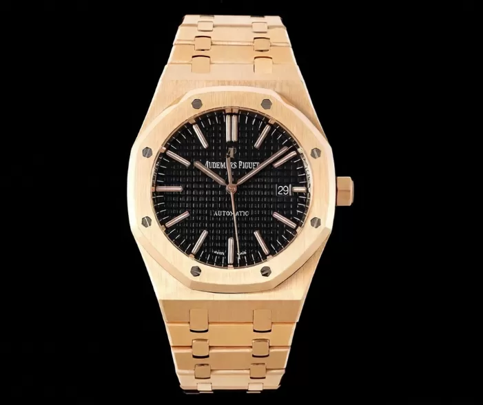 Royal Oak 15400 RG/RG Black/Stk APSF SA3120 Super Clone - Image 3