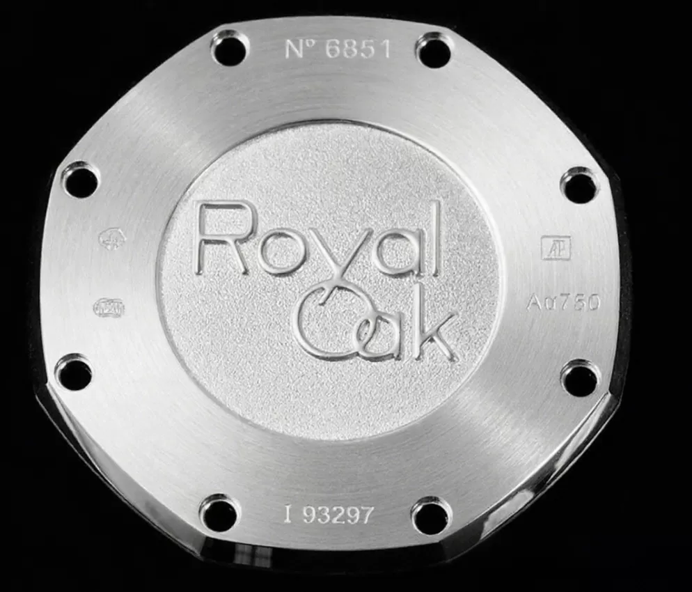 Royal Oak Ladies 67650 33mm SS/SS Black ZF Swiss Qtz - Image 12