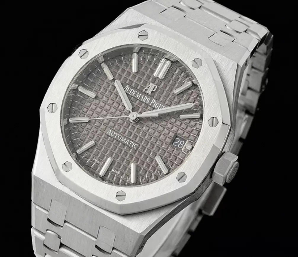 Royal Oak 15450 SS/SS Grey/Stk ZF SA3120 Super Clone