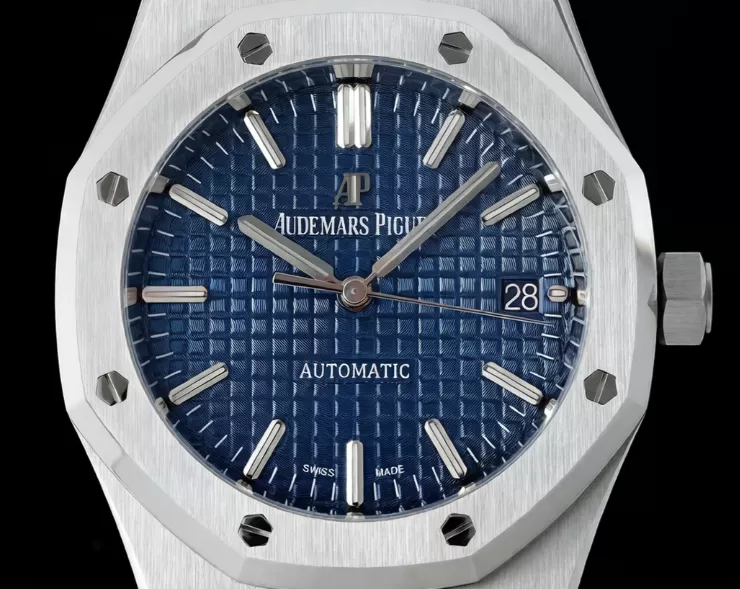 Royal Oak 15450 SS/SS Blue/Stk ZF SA3120 Super Clone - Image 2