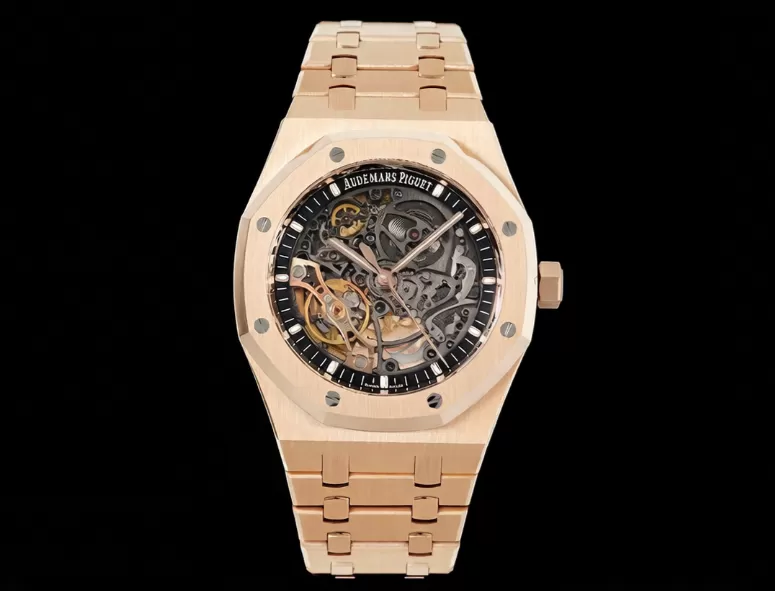 Royal Oak 15407 41mm RG/RG Skeleton Dial THBF SH3132 V2 Super Clone - Image 3