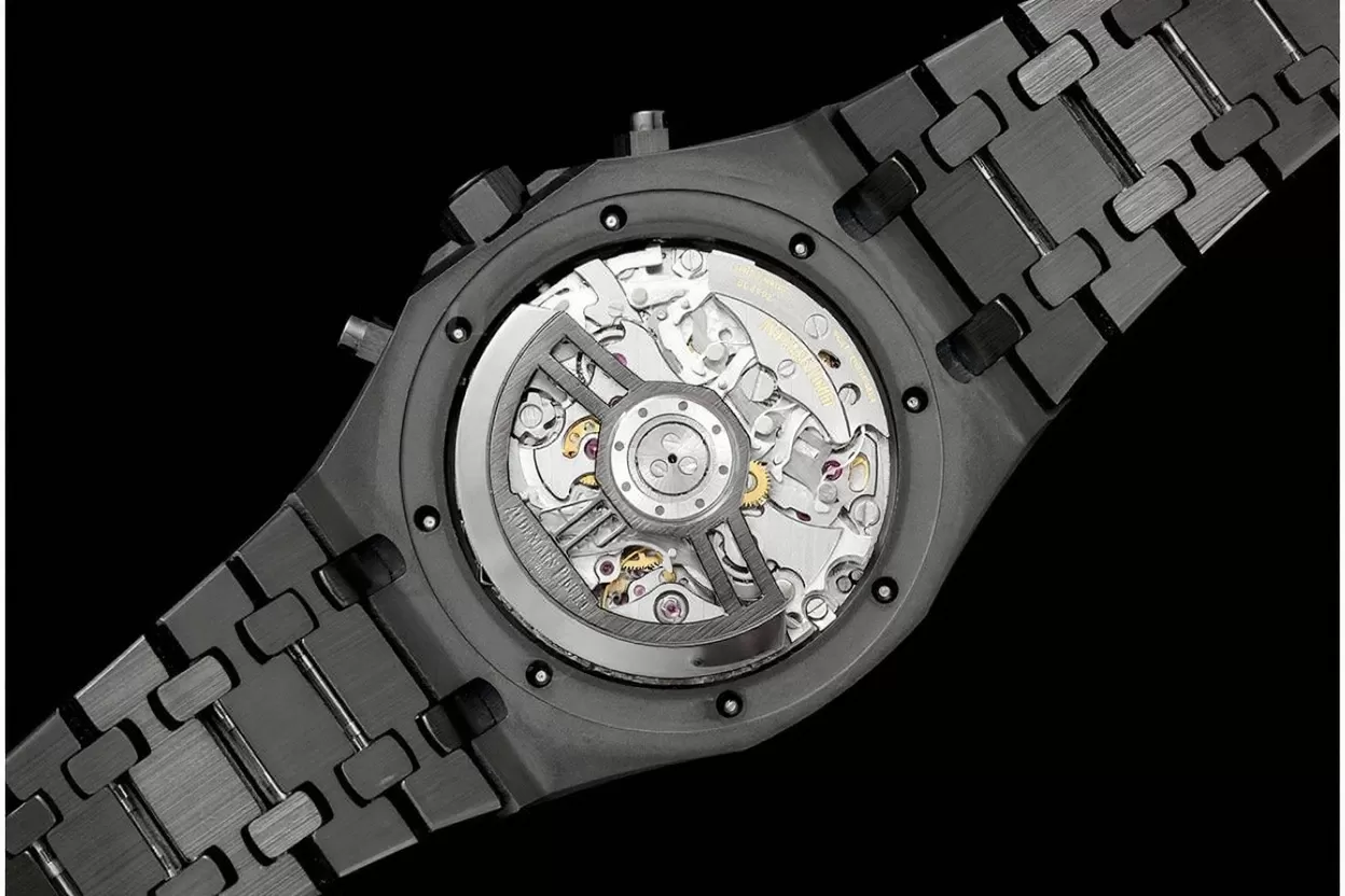 Royal Oak Chrono 26240CE 41mm Ceramic/Cer Black Dial APS V2 SH4401 Super Clone - Image 9