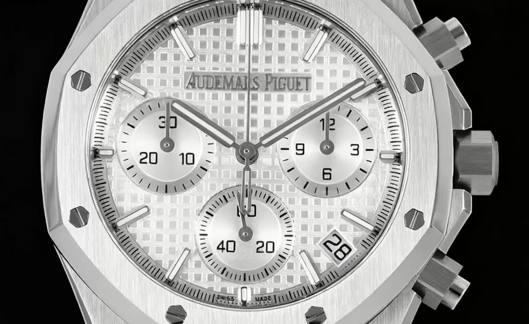 Royal Oak Chrono 26240ST 41mm SS/SS Silver Dial APS V2 SH4401 Super Clone - Image 2