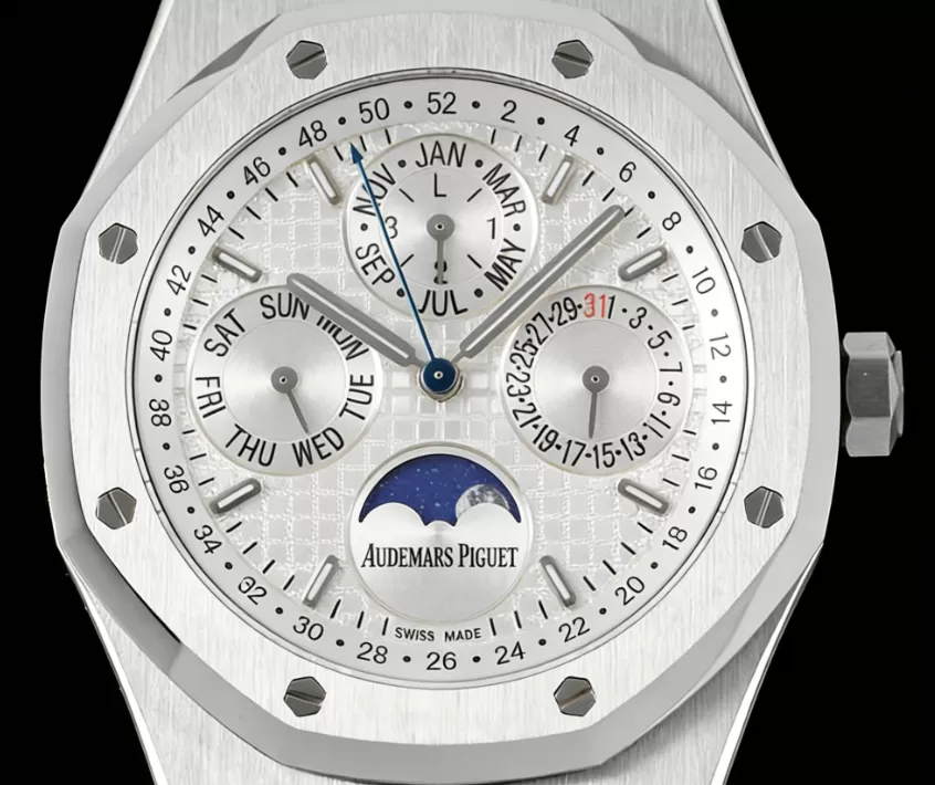 Royal Oak Perpetual Cal 26574 SS/SS White APSF A5134 - Image 2