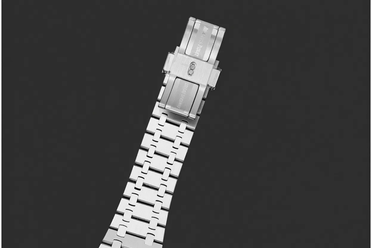 Royal Oak 41mm 15500 SS/SS Black/Stk APSF A4302 Super Clone - Image 16
