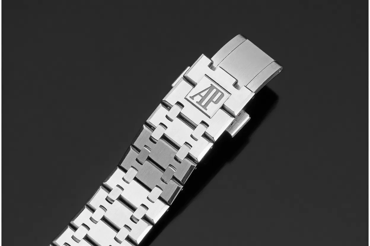 Royal Oak 41mm 15500 SS/SS White/Stk ZF V3 A4302 Super Clone - Image 13