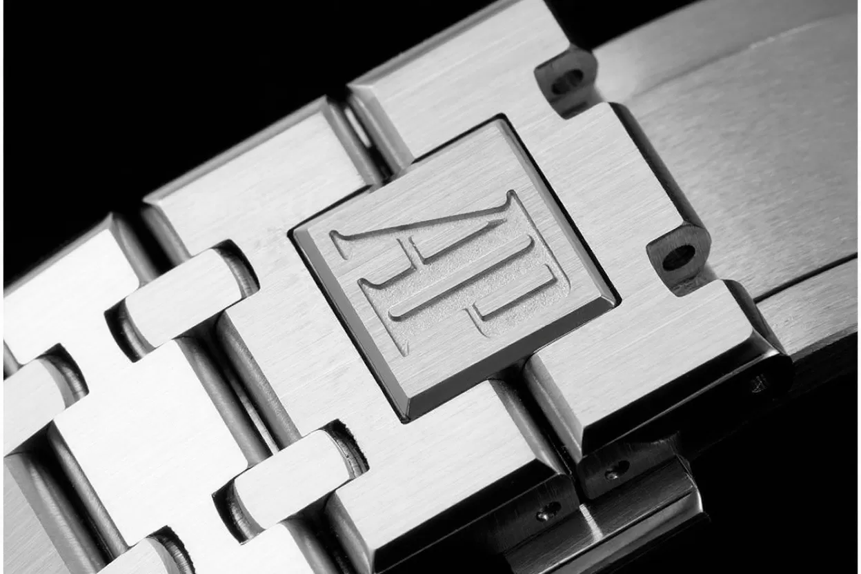 Royal Oak 15400 SS/SS White/Stk APSF SA3120 Super Clone - Image 19