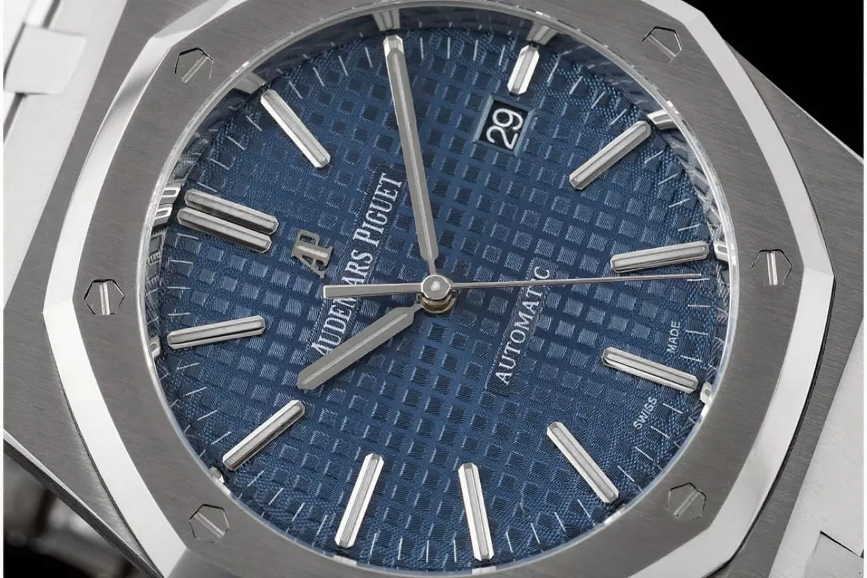 Royal Oak 15400 SS/SS Blue/Stk APSF SA3120 Super Clone - Image 3