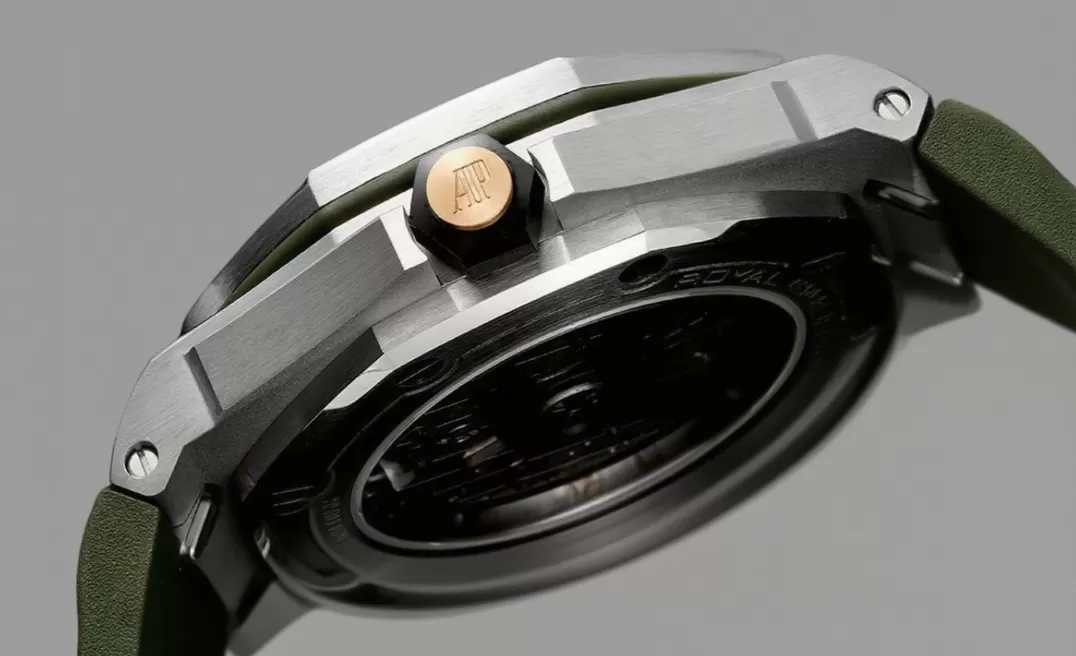 Royal Oak Offshore Diver 15720 42mm SS/RU Green/Stk ZF A4308 - Image 5