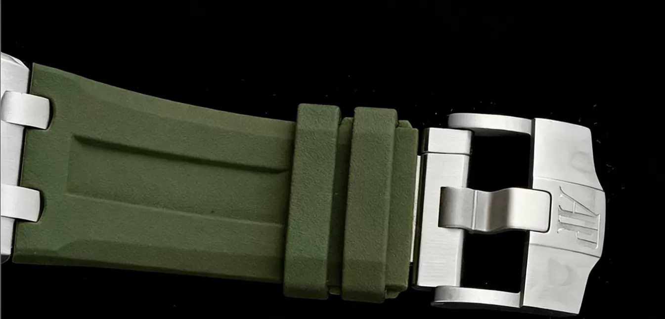 Royal Oak Offshore Diver 15720 42mm SS/RU Green/Stk ZF A4308 - Image 14