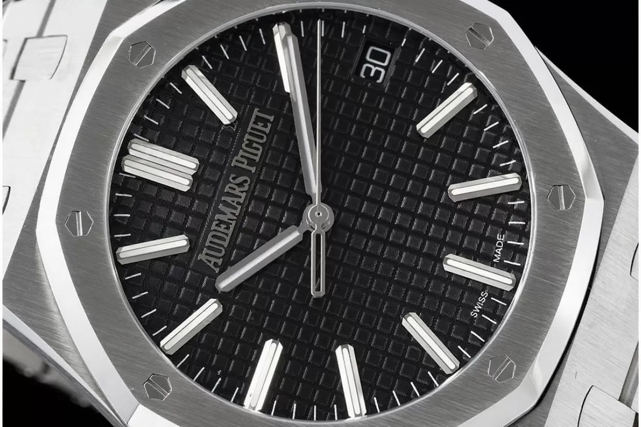 Royal Oak 50th Anniverary 41mm 15510 SS/SS Black/Stk ZF A4302 - Image 3