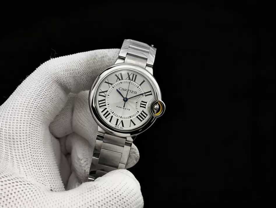 Ballon Bleu De Cartier 36mm SS/SS White Dial V6F NH05