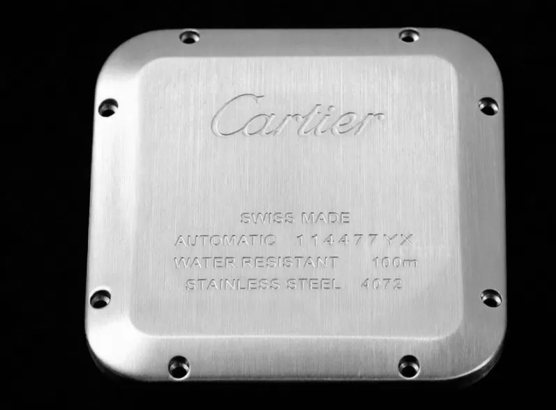 Santos De Cartier 2018 Mens XL 40mm SS/SS Wht BVF MY9019 - Image 10