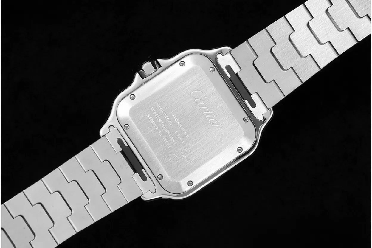 Cartier - Santos De Cartier 2018 Mens XL 40mm YG/SS Wht BVF MY9019 - Image 11