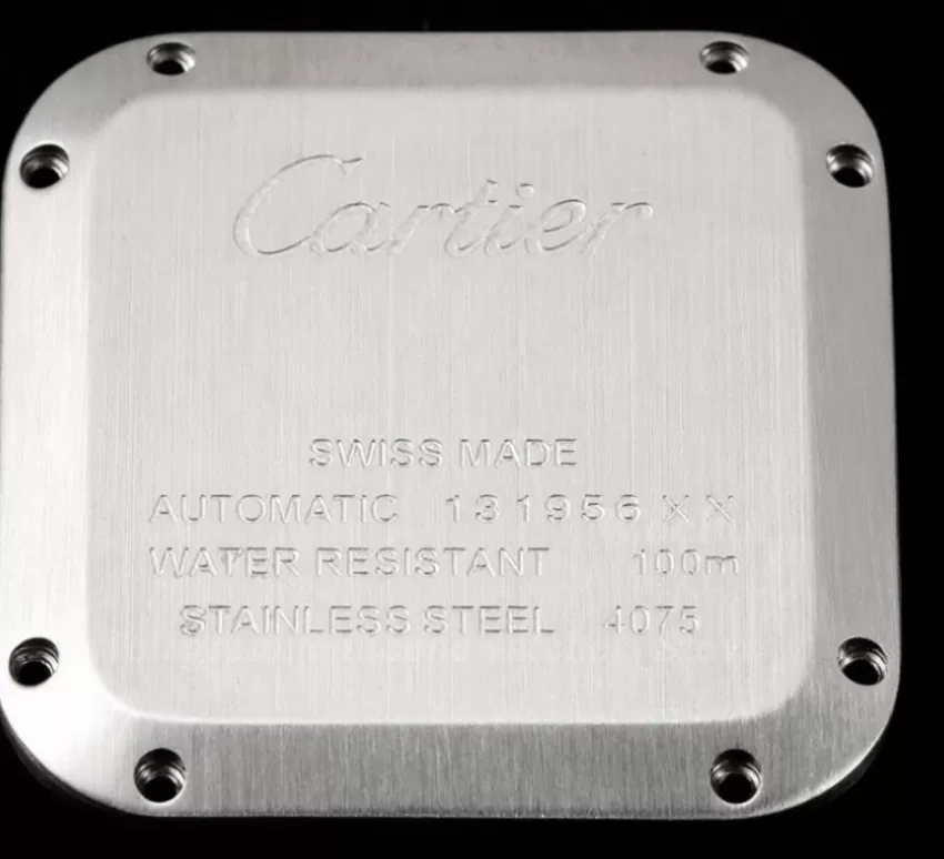 Santos De Cartier 35mm YG/SS Wht BVF MY9039 - Image 14