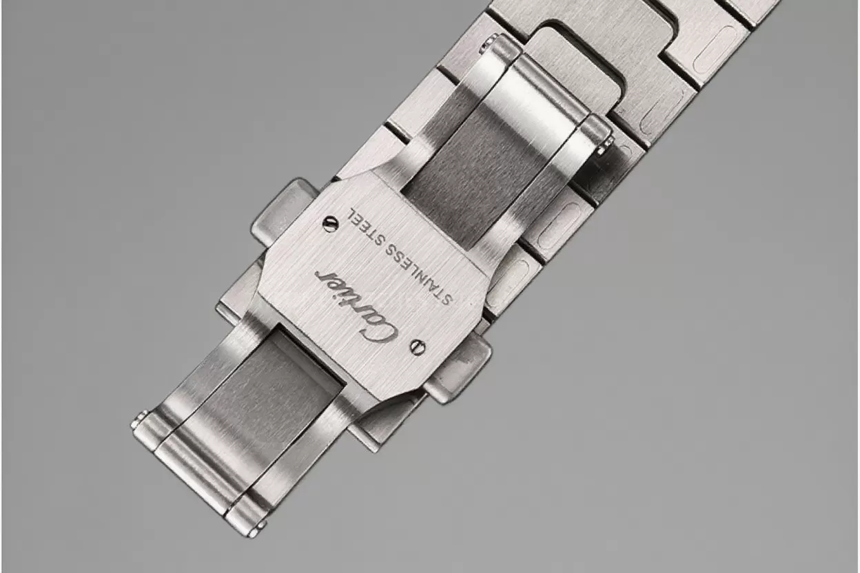 Cartier - Santos De Cartier 35mm Mens YG/SS White 3KF MY9015 - Image 9