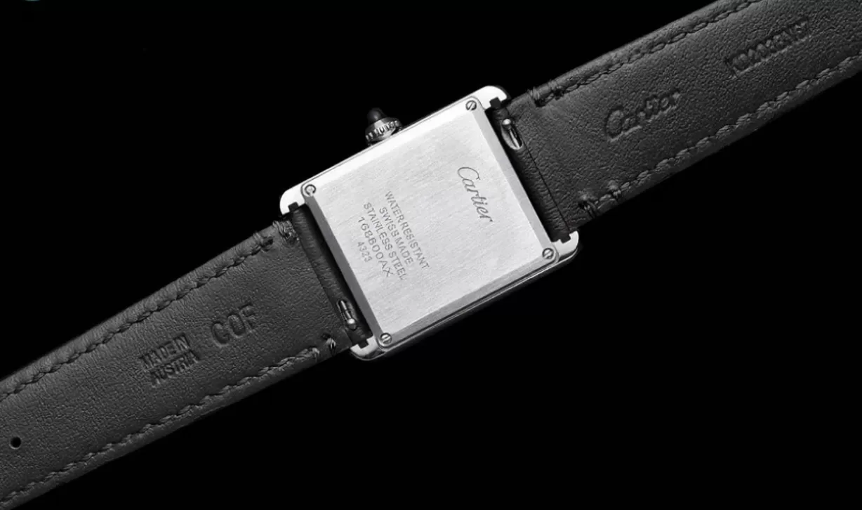 Tank Must SS/LE White Dial On Black Leather Strap K11F Quartz - Image 7