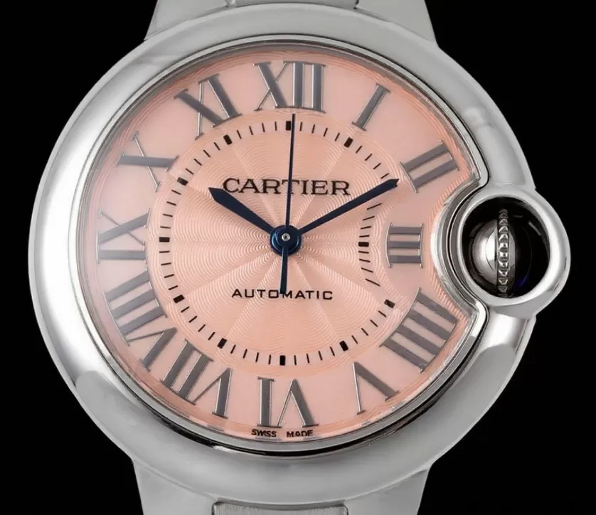 Ballon Bleu De Cartier 33mm SS/SS Pink Dial AF NH05 - Image 2
