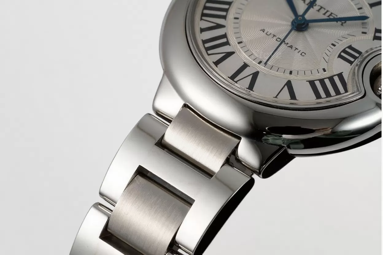 Ballon Bleu De Cartier 33mm SS/SS White Dial V6F A076 - Image 6