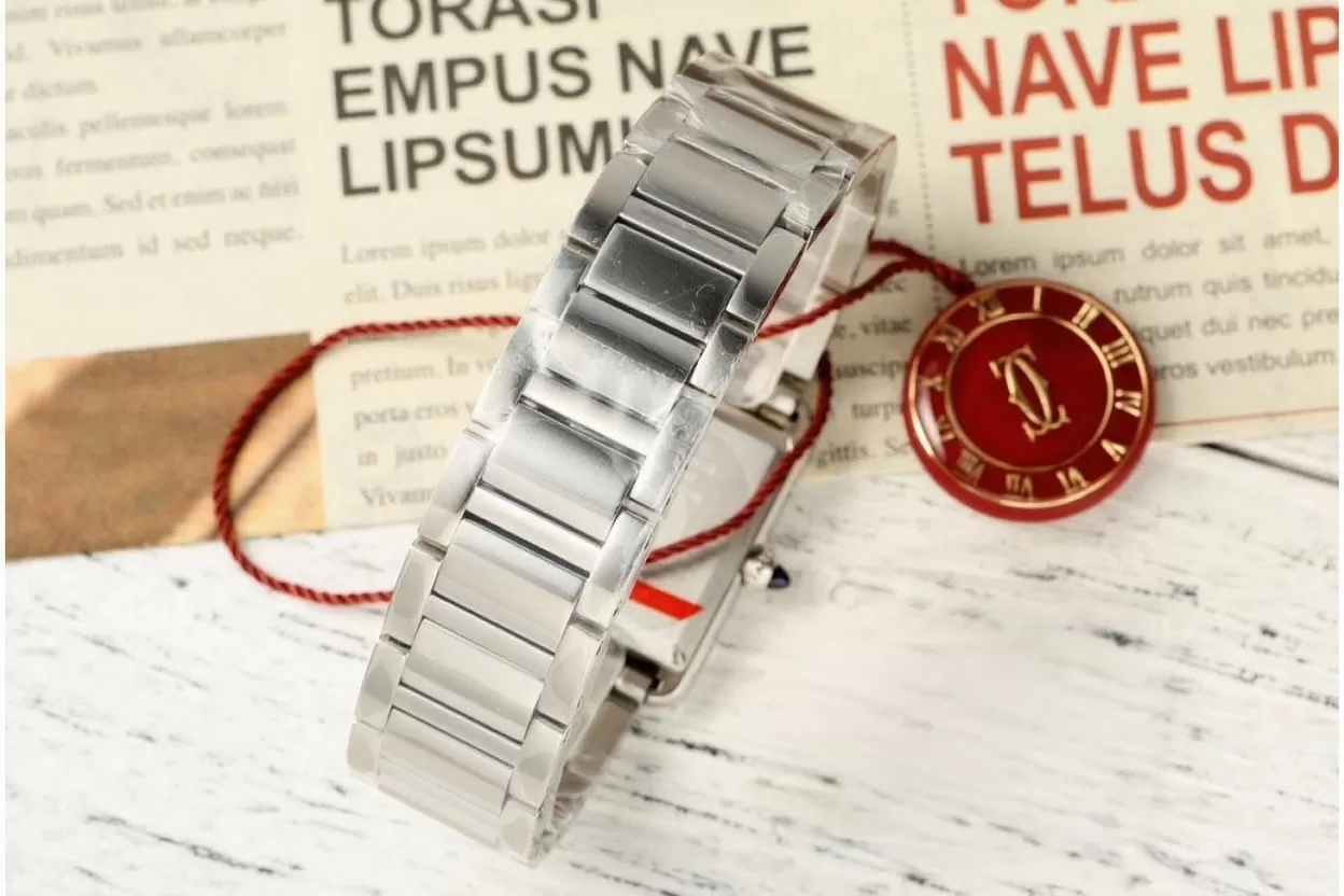 Cartier - Tank Must 25.5mm SS/SS White Dial AF Quartz - Image 9