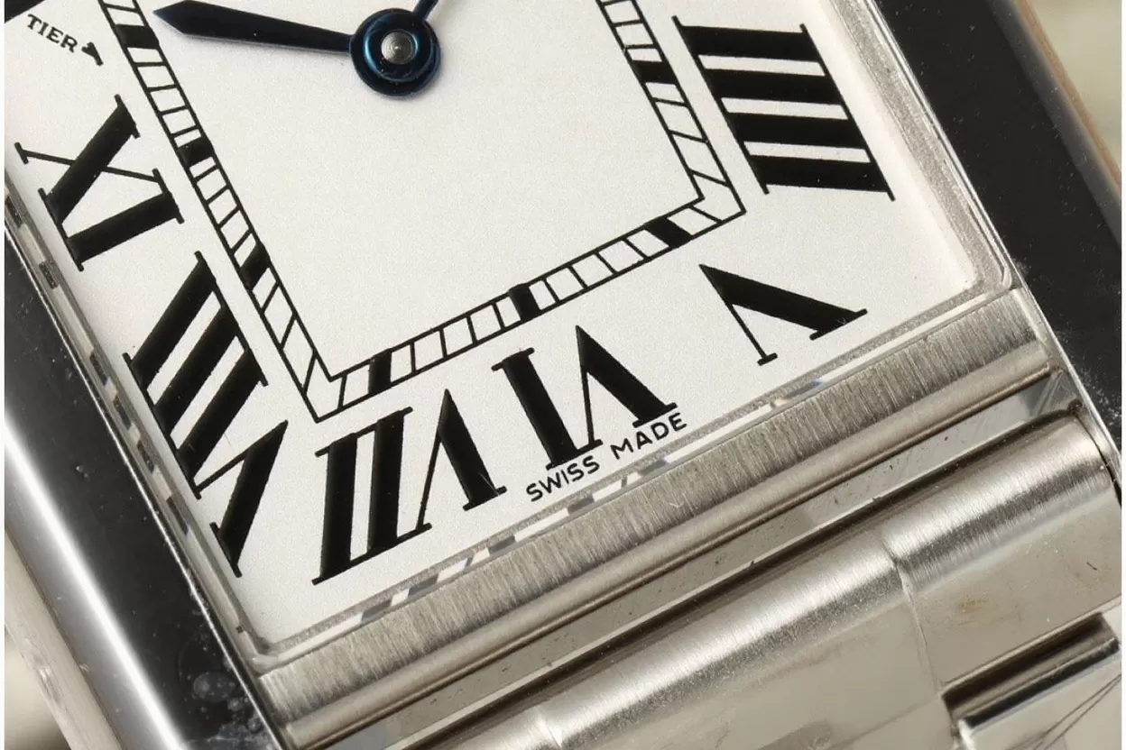 Cartier - Tank Solo 24.4mm SS/SS White Dial AF Quartz - Image 5