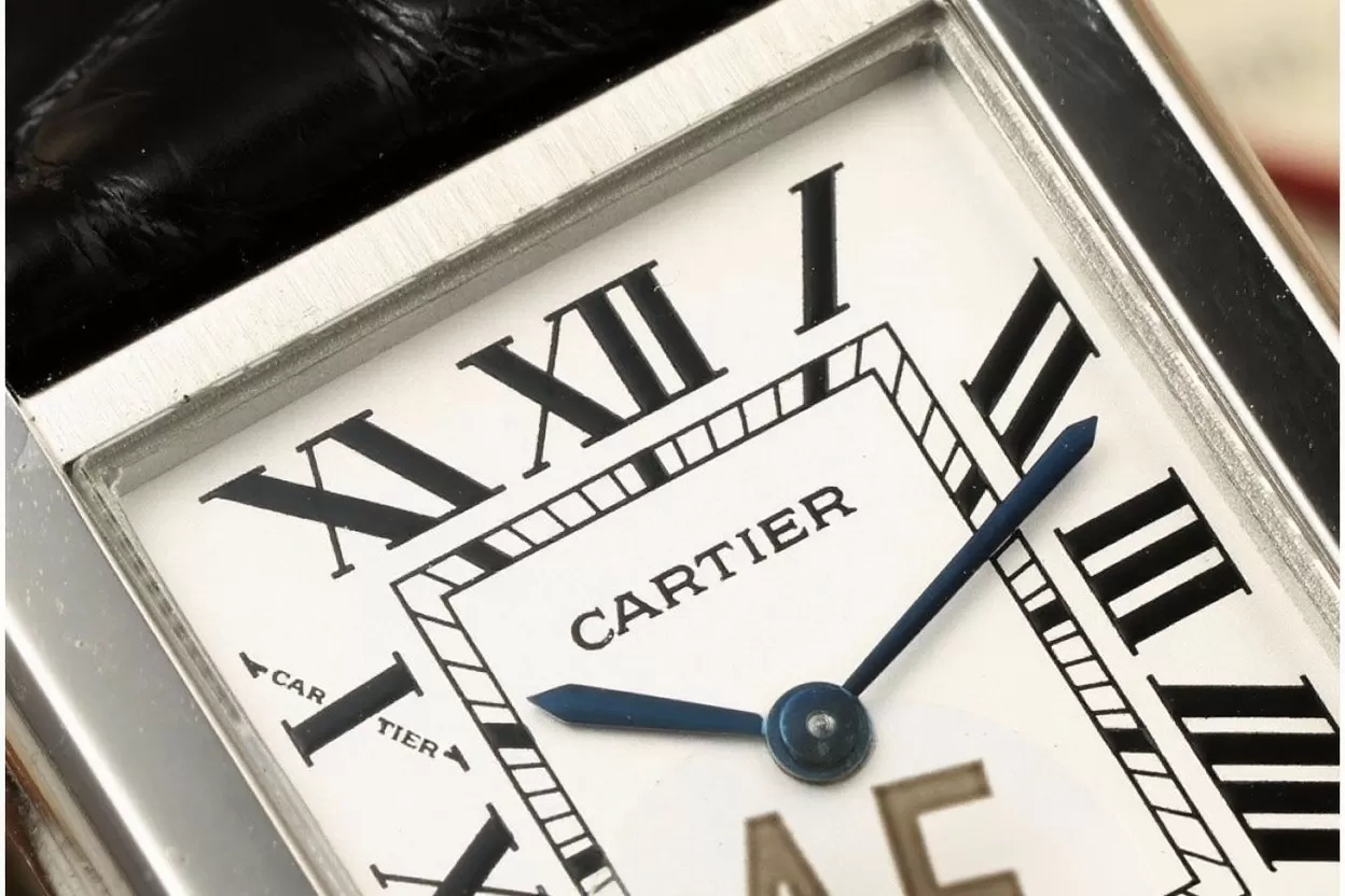 Cartier - Tank Solo 24.4mm O SS/LE White Dial AF Quartz - Image 4