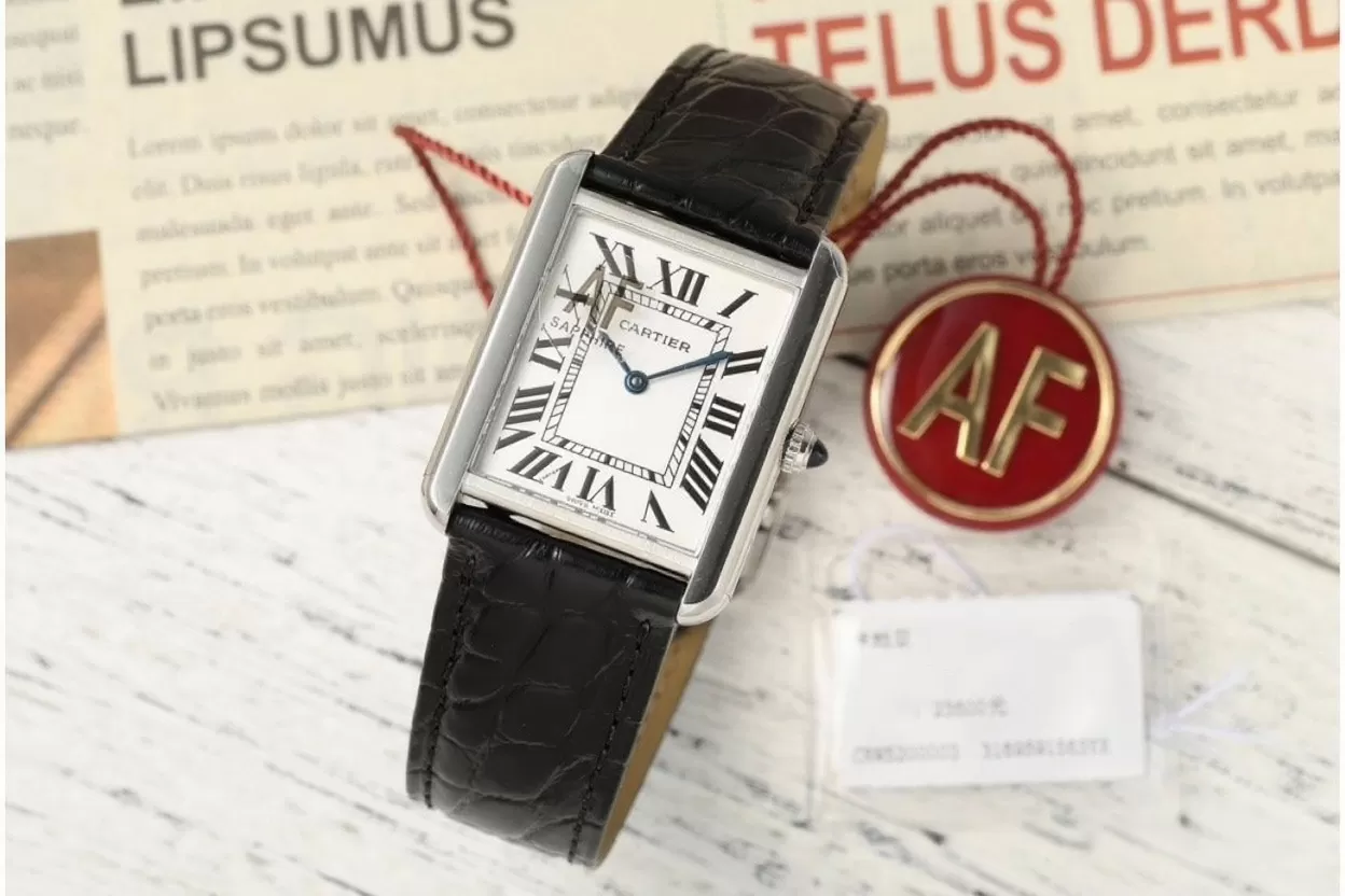 Cartier - Tank Solo 27.4mm SS/LE White Dial AF Quartz - Image 2