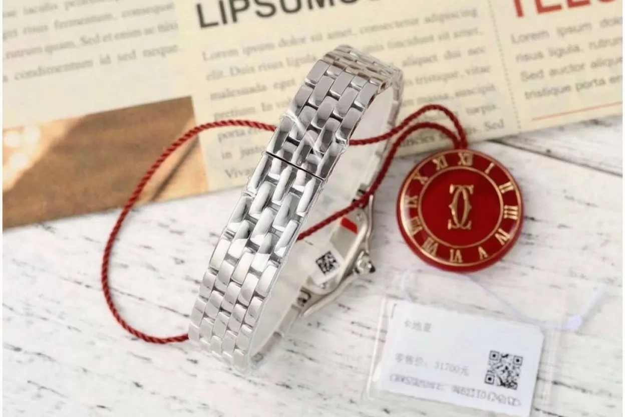 Cartier - Panthere Secrete De Ladies 22mm SS/SS White AF Quartz - Image 9