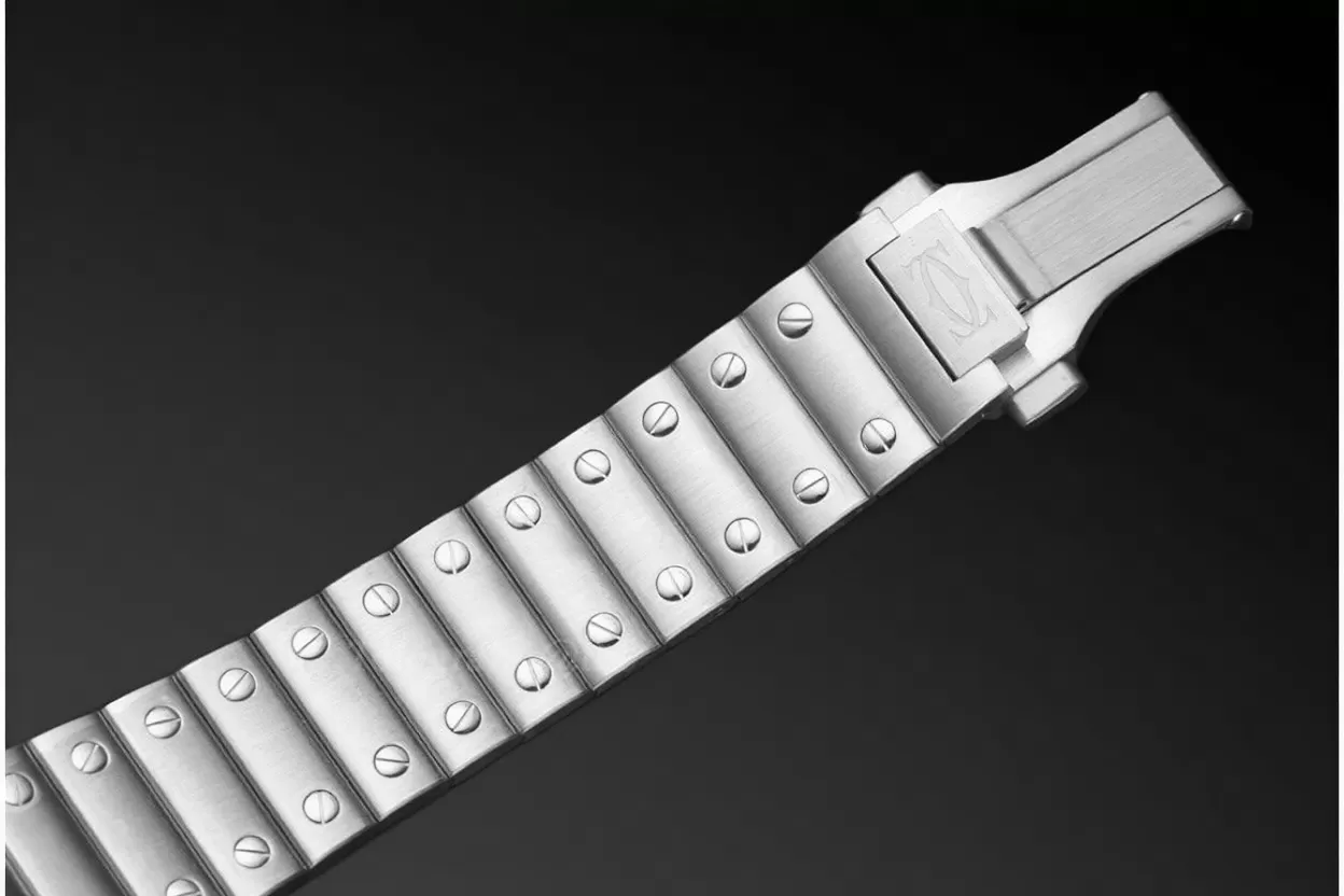 Santos De Cartier 35mm SS/SS White Dial AF MY9015 - Image 17