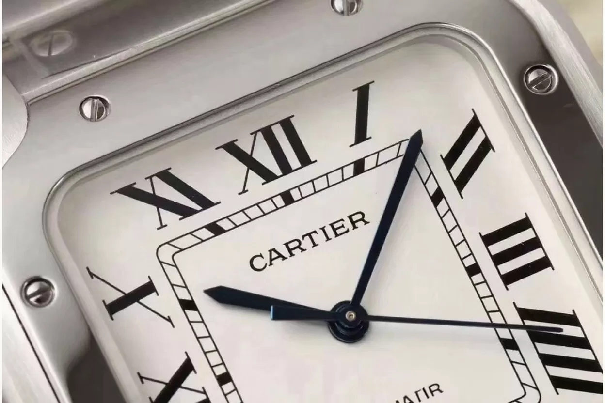 Cartier - Santos De Cartier 40mm XL SS/SS White Dial AF MY9015 - Image 4