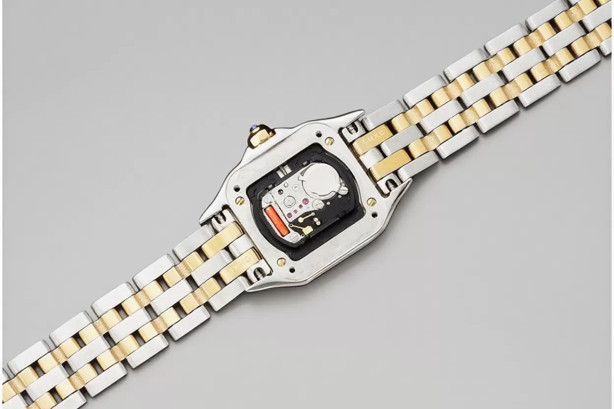Panthere Secrete De Ladies Small 22mm YG/SS White AF Quartz - Image 8