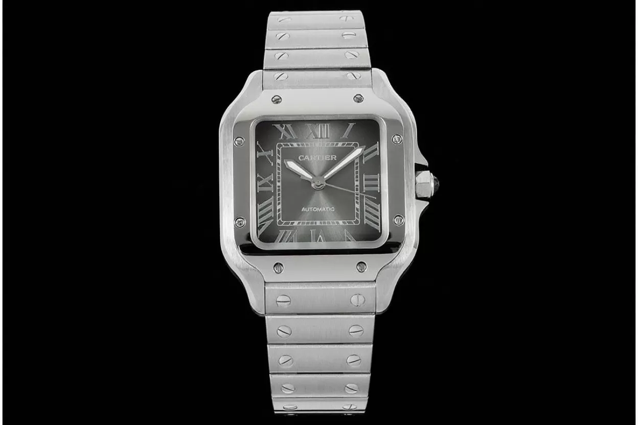 Santos De Cartier 35mm SS/SS Grey Dial AF MY9015 - Image 4