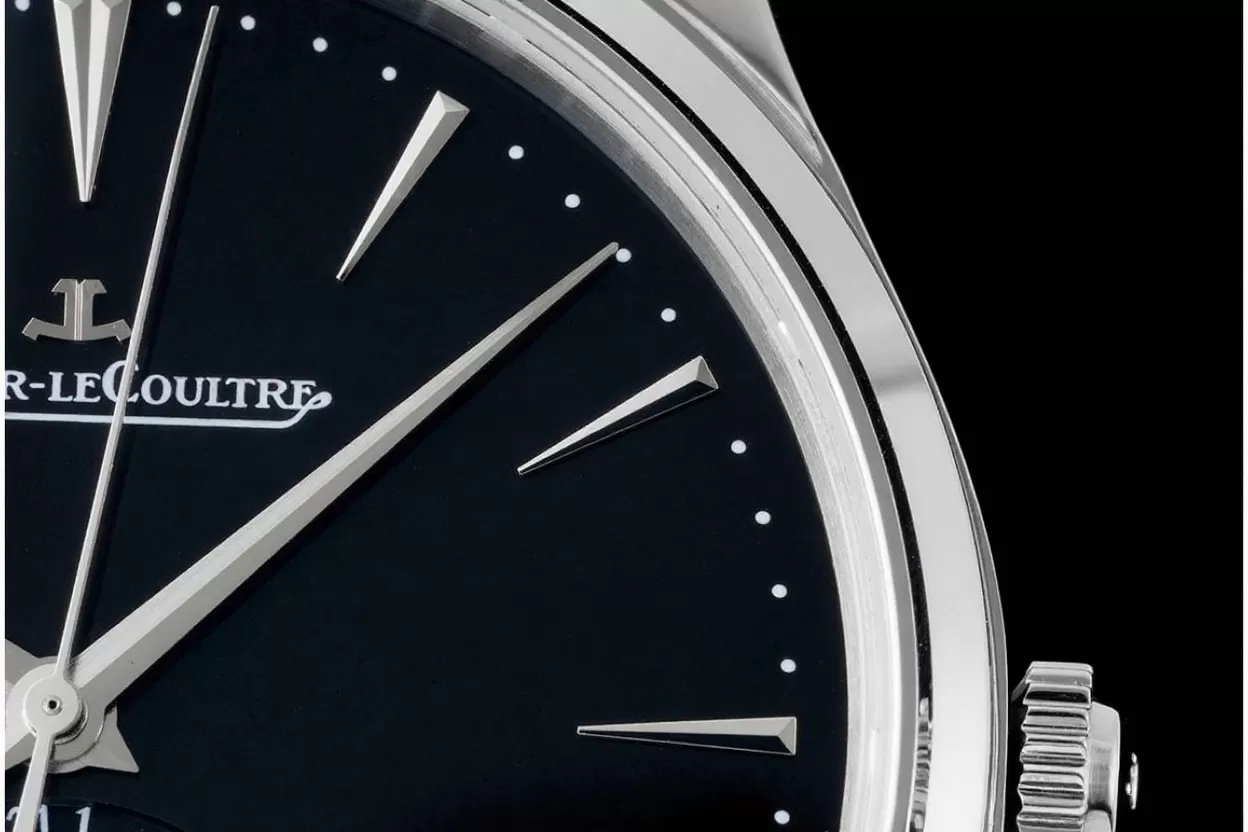 Master Ultra Thin Moonphase SS/LE Black/Stk APS A925 Super Clone - Image 5