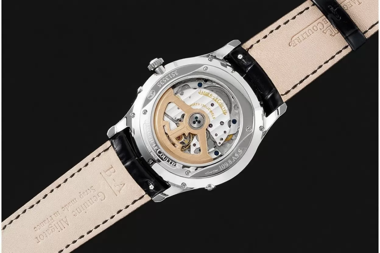 Master Ultra Thin Moonphase SS/LE Black/Stk APS A925 Super Clone - Image 6