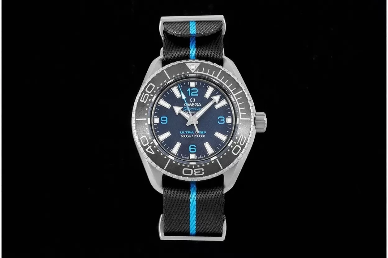 Planet Ocean Ultra Deep 45.5mm SS/NY Blue Dial SBF A8912