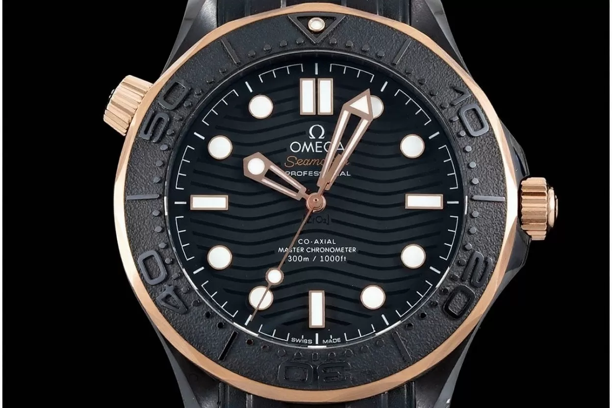 Seamaster 300m 43.5mm RG Ceramic/RU Black Dial VSF A8806 - Image 2