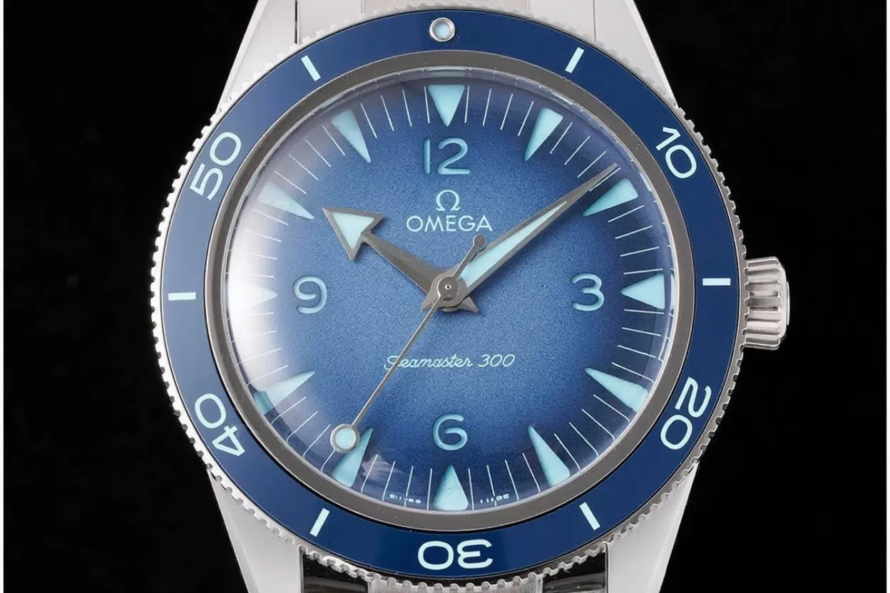 Seamaster 300m 41mm No Date SS/SS Summer Blue Dial VSF A8912 - Image 3