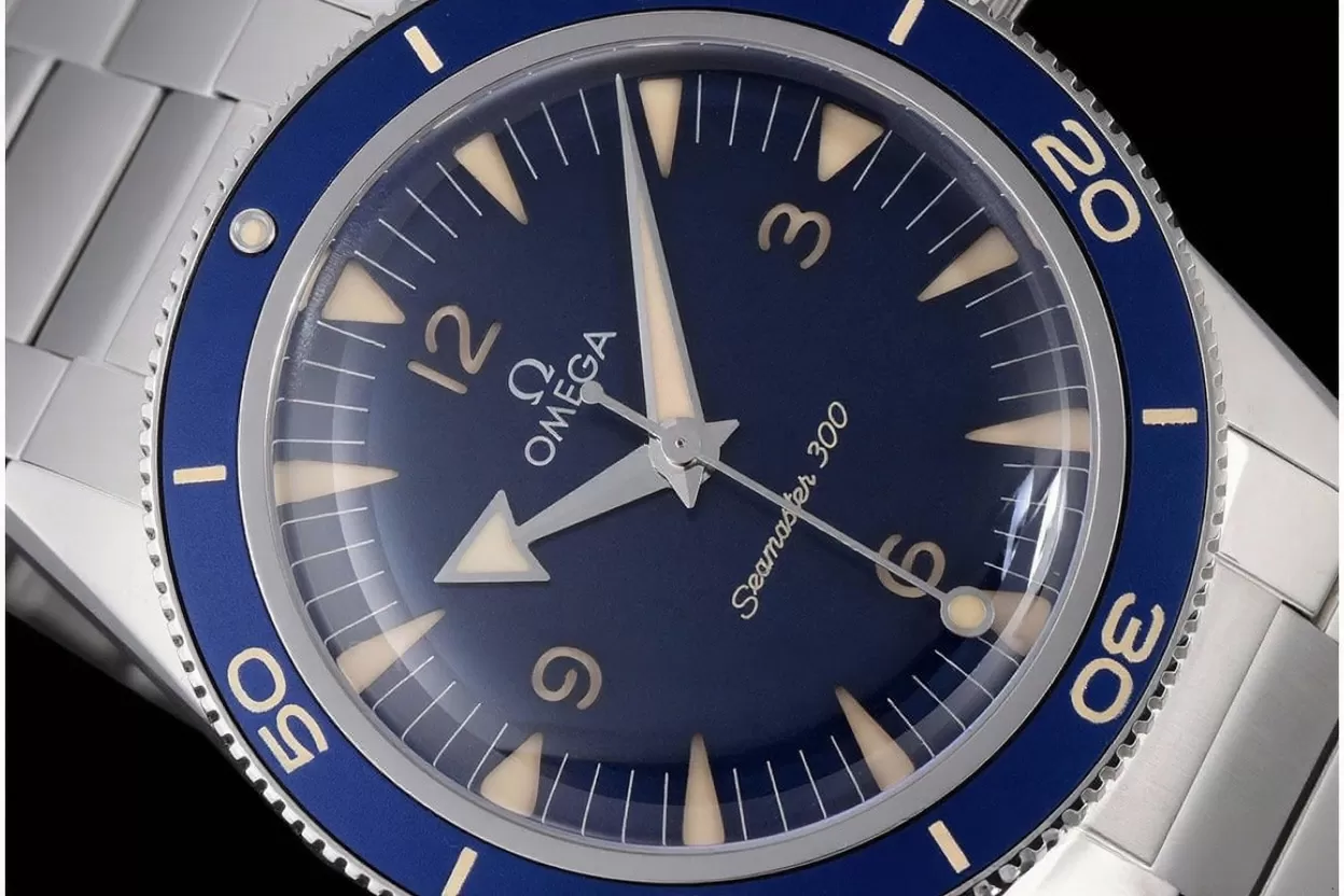Seamaster 300m 41mm No Date SS/SS Navy Blue Dial VSF A8912 - Image 4