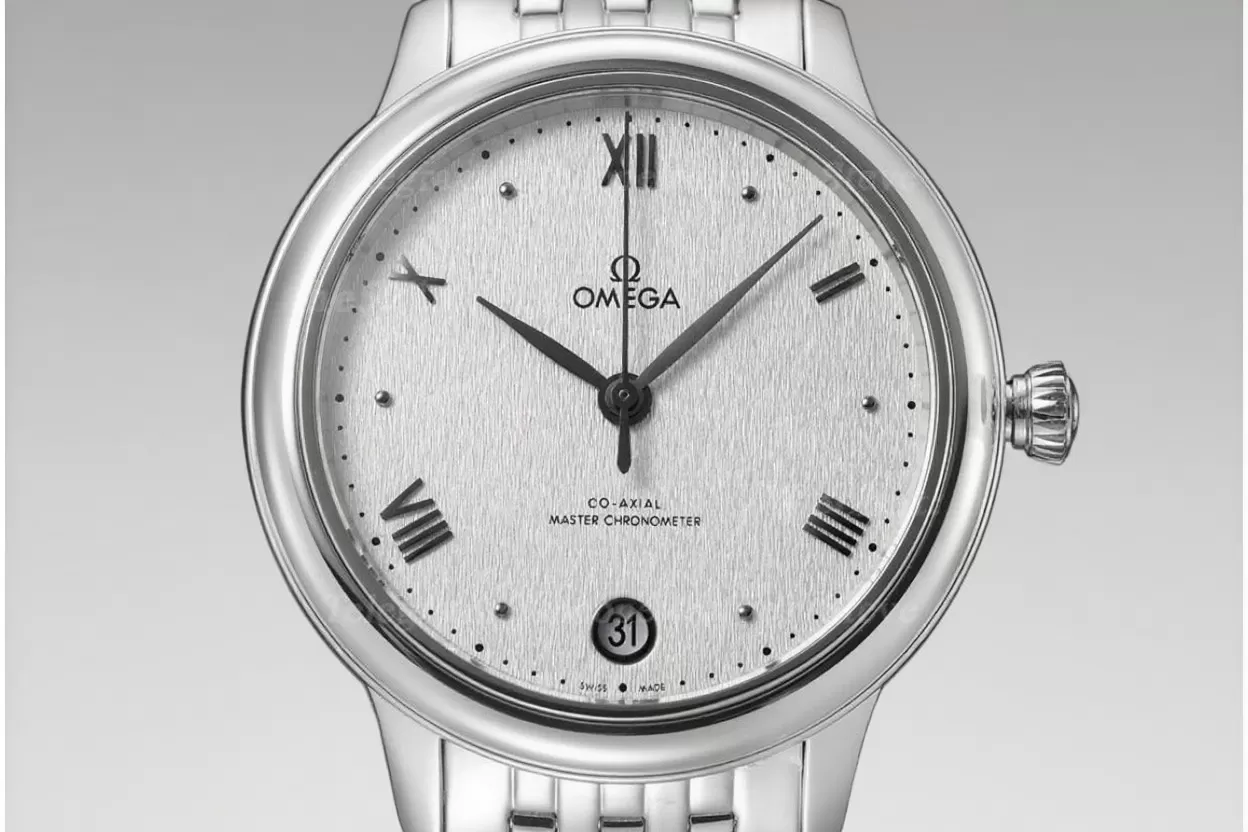 De Ville Prestige Ladies 34mm SS/SS White Dial VSF A8800 - Image 2