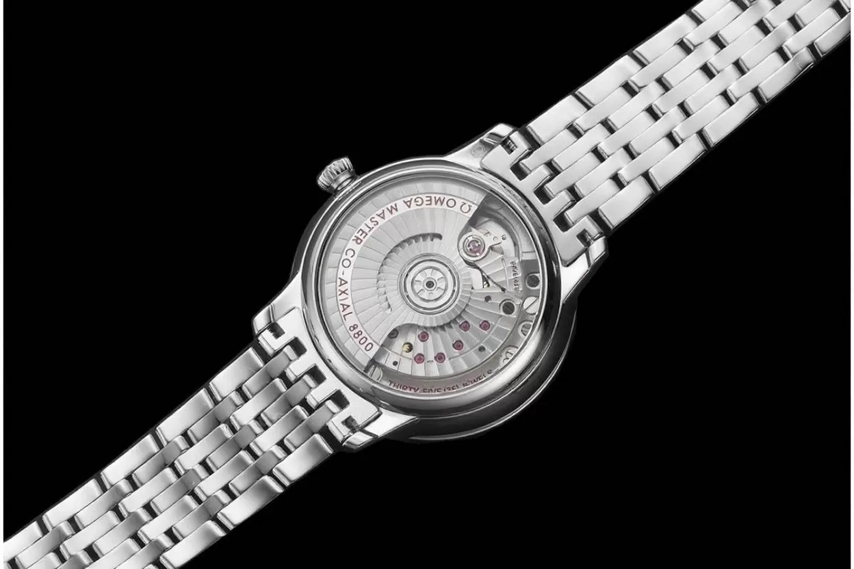 De Ville Prestige Ladies 34mm SS/SS White Dial VSF A8800 - Image 8