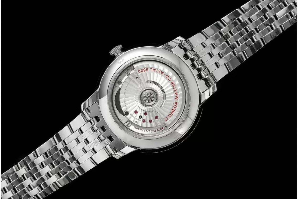 De Ville Prestige Man's 40mm SS/SS Silver Dial VSF A8800 - Image 5