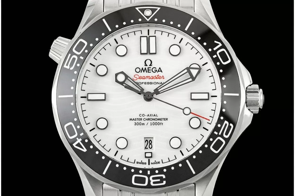 Seamaster 300m 42mm SS/SS White Dial VSF VS8800 Super Clone - Image 3