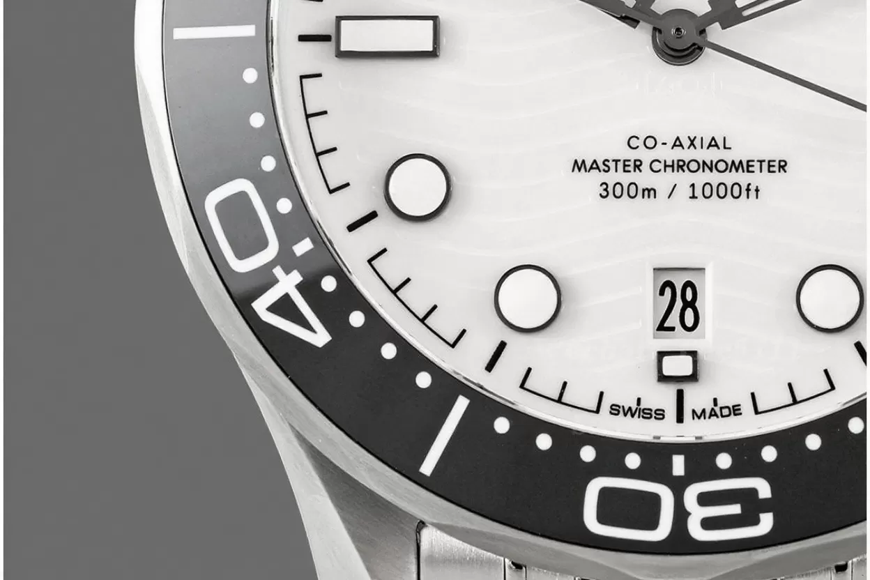 Seamaster 300m 42mm SS/SS White Dial VSF VS8800 Super Clone - Image 5
