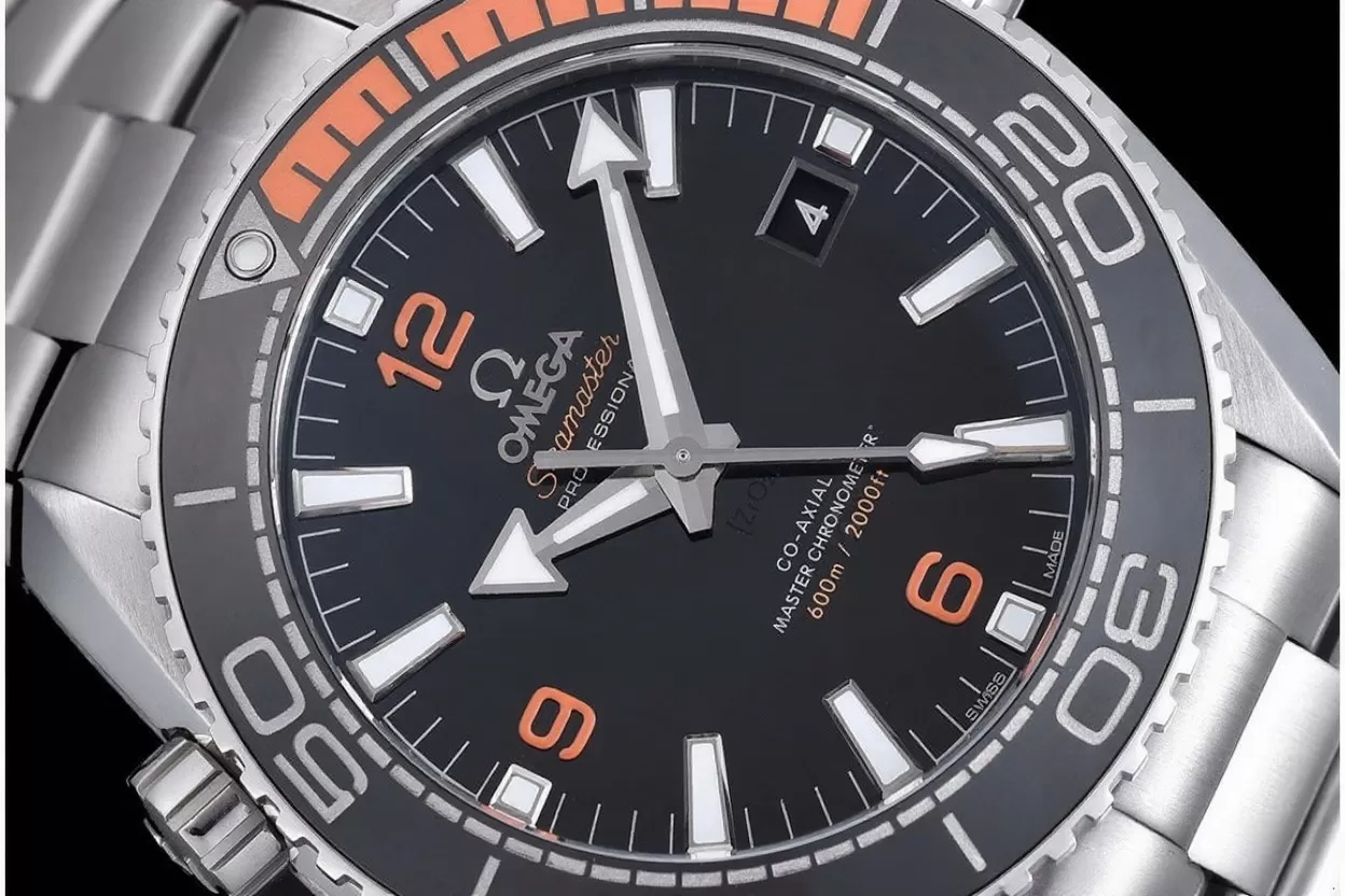 Planet Ocean 43.5mm SS/SS Black/Org VSF 1:1 A8900 Super Clone - Image 4