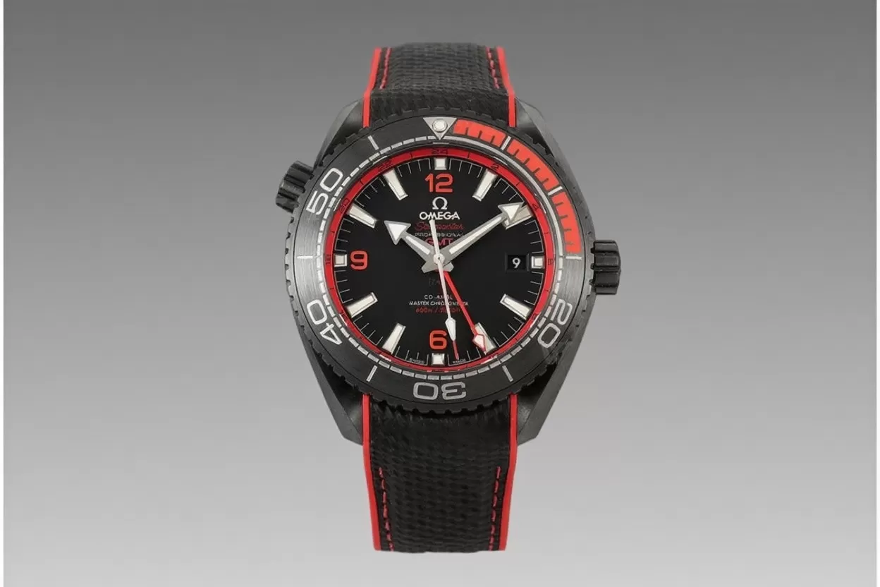 Planet Ocean 45.5mm Deep Black CER/NY Blk/R VSF A8906 V2 Super Clone - Image 2