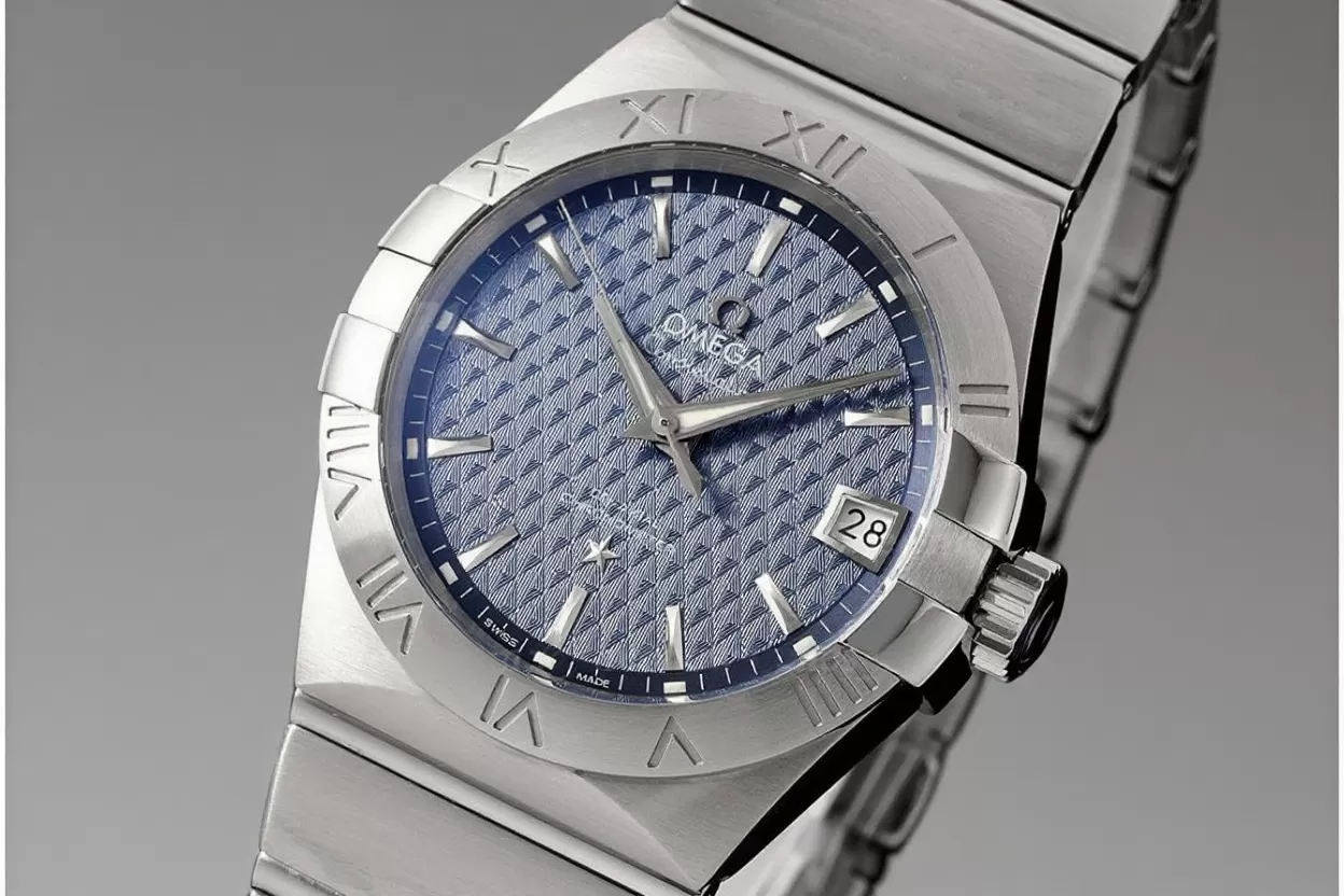 Constellation Co-Axial 38mm SS/SS Blue VSF Asia 8500