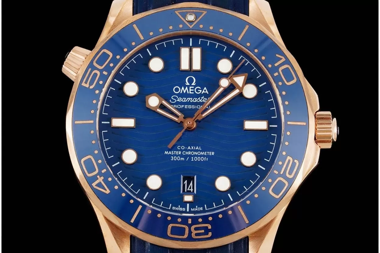 Seamaster 300m 42mm RG/RU Blue Dial VSF A8801 - Image 2