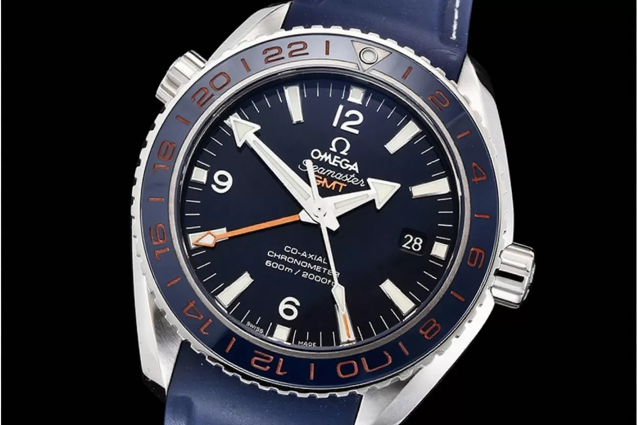 Omega - Planet Ocean 600M 43.5mm GMT SS/RU Blue VSF A8605