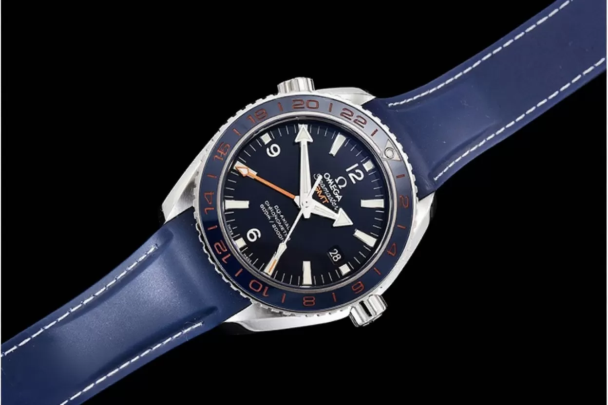 Omega - Planet Ocean 600M 43.5mm GMT SS/RU Blue VSF A8605 - Image 2