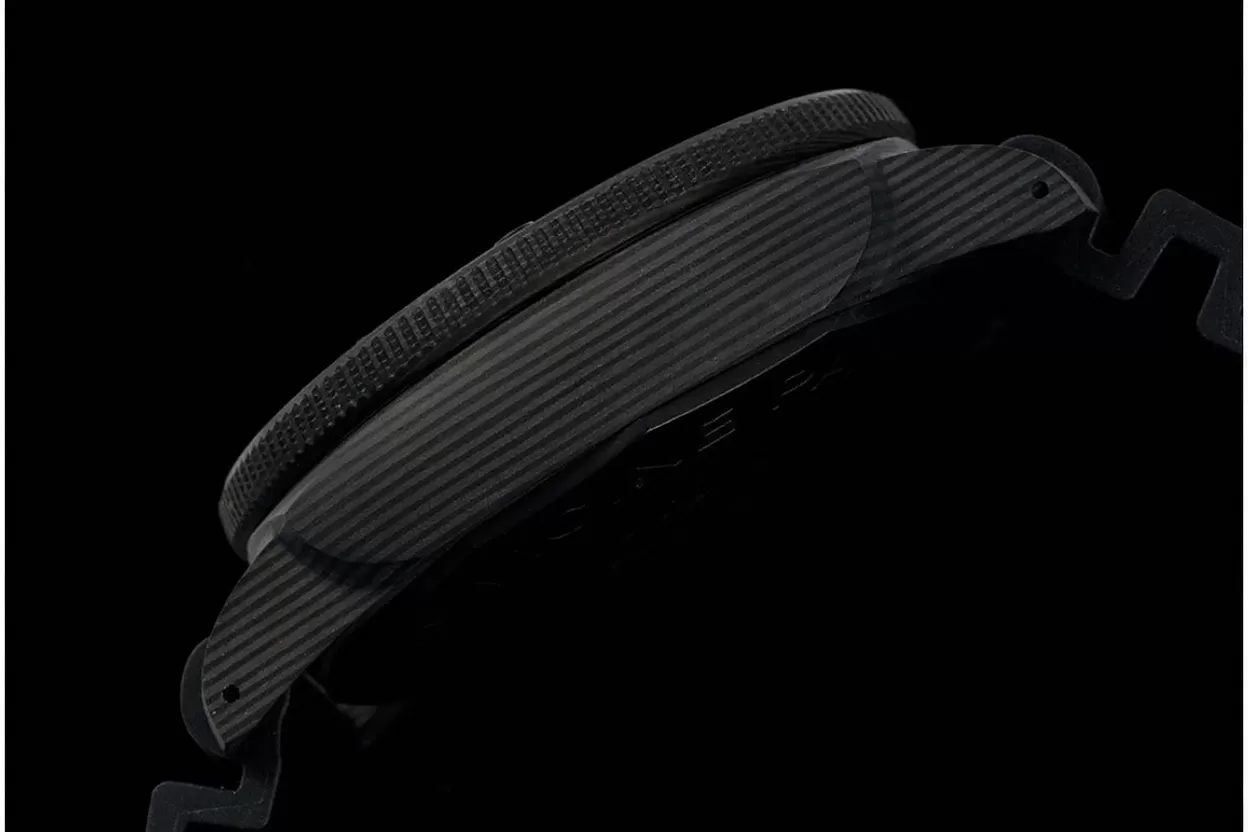 Submersible PAM616 47mm Carbon/RU Black Dial VSF V3 P9000 Super Clone - Image 10